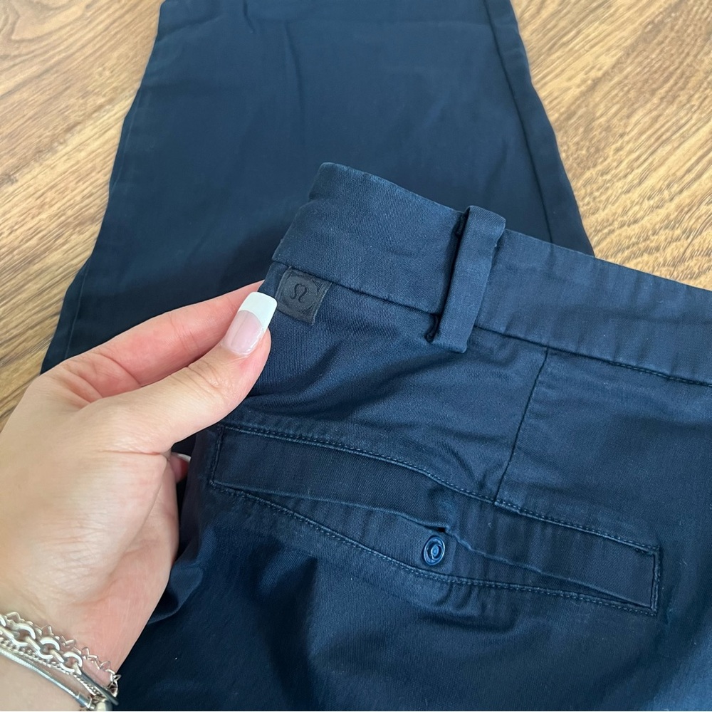 Lululemon Commission Pant Classic Swift Cotton Classic Navy - Picture 6 of 9